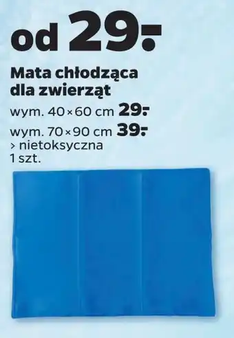 Mata chłodząca dla psa 70 x 90 cm