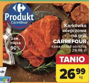 Carrefour Karkówka w marynacie Carrefour oferta