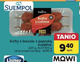 Carrefour Kofty z łososia papryką Suempol oferta