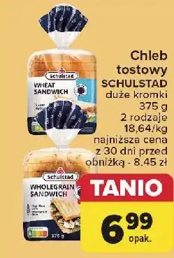 Carrefour Chleb tostowy pełnoziarnisty Schulstad oferta