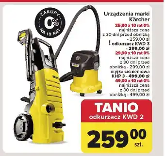 Carrefour Odkurzacz kwd 3w Karcher oferta