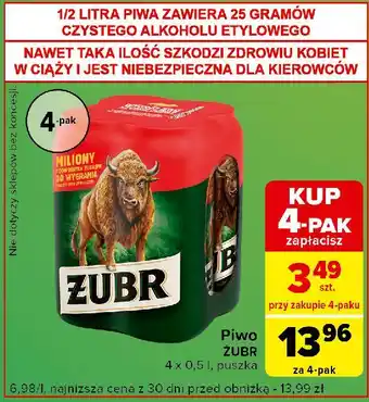 Globi Piwo Żubr 1768 oferta