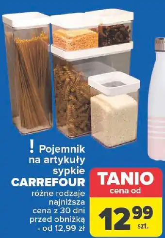 Carrefour Pojemnik na artykuły sypkie CARREFOUR oferta