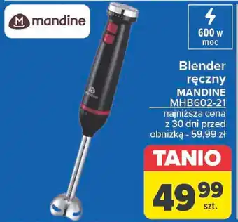 Carrefour Mmandine Blender ręczny MANDINE MHB602-21 oferta