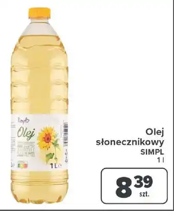 Carrefour Olej słonecznikowy SIMPL 1l oferta