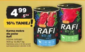 Netto Karma mokra dla psów Rafi 400 g oferta