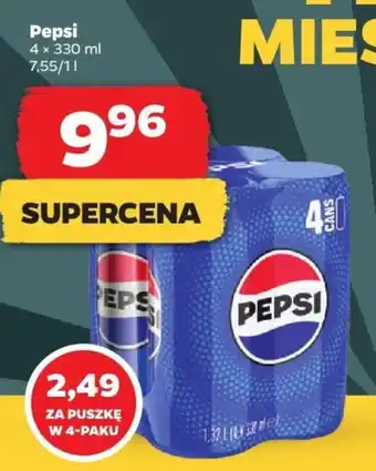 Netto Pepsi 4 x 330 ml oferta
