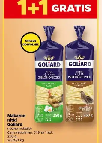 Netto Makaron nitki Goliard 250 g oferta