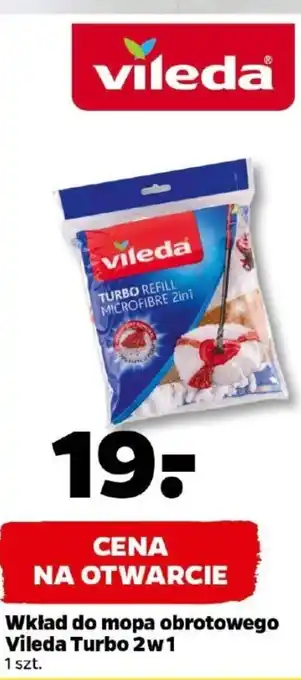 Netto Wkład do mopa obrotowego Vileda Turbo 2w1 oferta