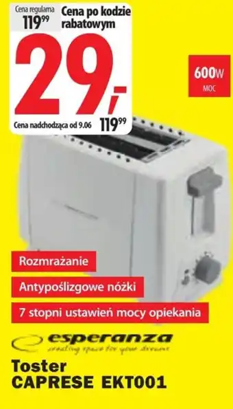 Media Expert Toster Esperanza oferta