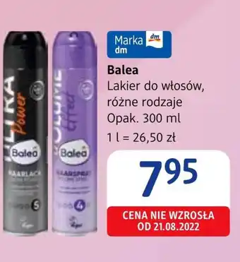 Lakier do włosów Balea