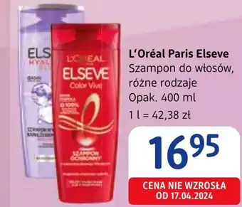 dm drogerie markt Szampon Elseve oferta