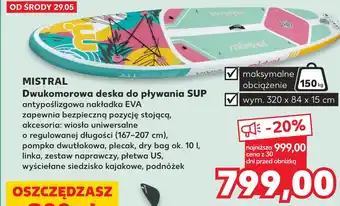 Kaufland Deska do pływania Mistral oferta