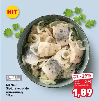 Kaufland Śledzie Lisner oferta