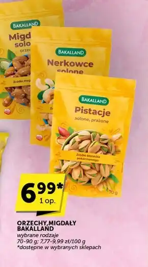 ABC Bakalland Pistacje solone prażone 70 g oferta