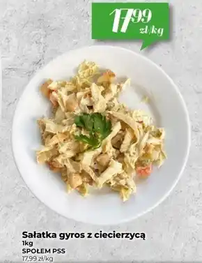Społem Sałatka gyros PSS Społem oferta