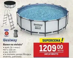 Makro Basen na stelażu Bestway oferta