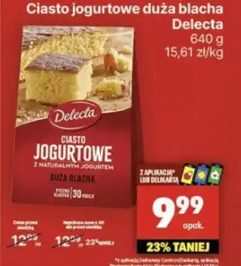 Delikatesy Centrum Ciasto jogurtowe Delecta oferta