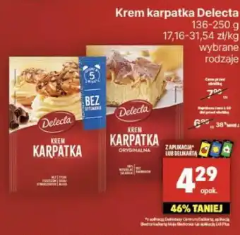 Delikatesy Centrum Krem karpatka oryginalna Delecta oferta