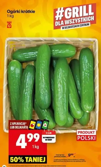 Delikatesy Centrum Ogórki krótkie oferta
