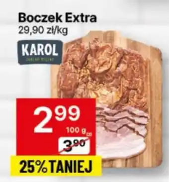 Delikatesy Centrum Boczek extra Karol oferta