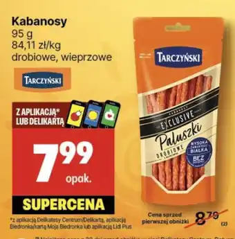 Delikatesy Centrum Kabanosy oferta