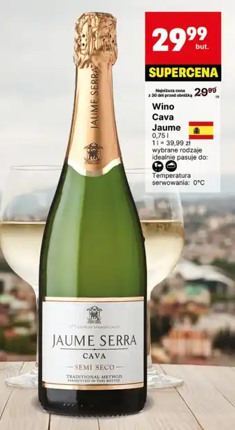 Delikatesy Centrum Wino Cava Semi Secco oferta