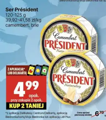 Delikatesy Centrum Ser President oferta