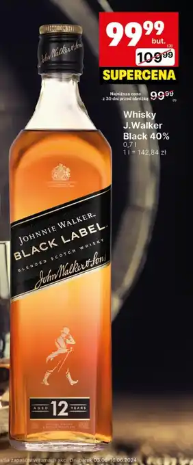 Delikatesy Centrum Whisky J. Walker Black oferta