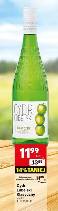Delikatesy Centrum Wódka Lubelski Cydr Lubelski oferta