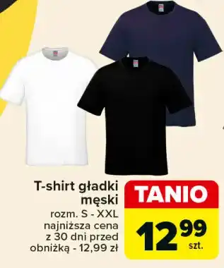 Carrefour T-shirt męski s-xxl oferta
