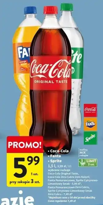 Intermarche Napój Coca-Cola oferta