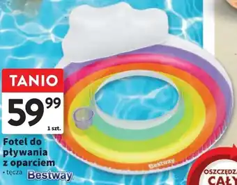 Intermarche Fotel do pływania z oparciem 107 cm Bestway oferta