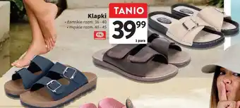 Intermarche Klapki męskie 40-45 Gezer oferta