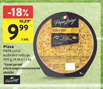 Intermarche Pizza 4 sery Papa Luigi oferta