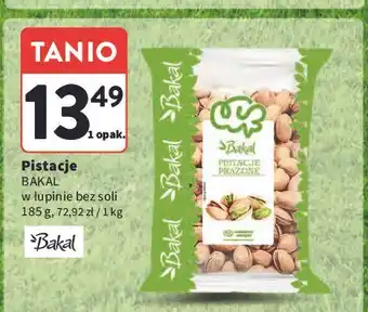 Intermarche Pistacje prażone Bakal oferta