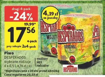 Intermarche Piwo Desperados oferta