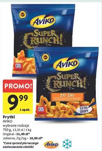 Intermarche Frytki Aviko Super Crunch oferta