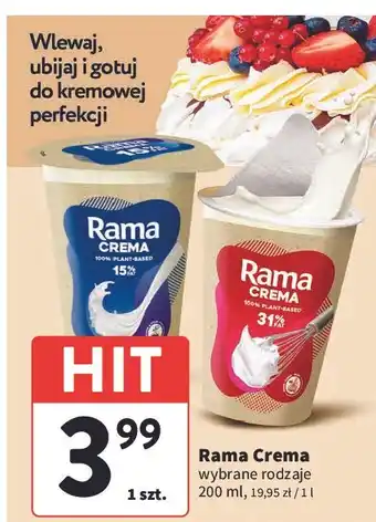 Intermarche Śmietana 15 % Rama oferta