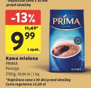 Intermarche Kawa Cafe Prima Finezja oferta