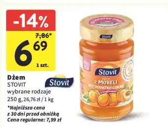 Intermarche Dżem z moreli ksylitolem Stovit oferta