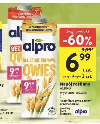 Intermarche Napój owsiany Alpro oferta