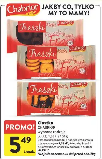 Intermarche Ciastka fraszki Chabrior oferta