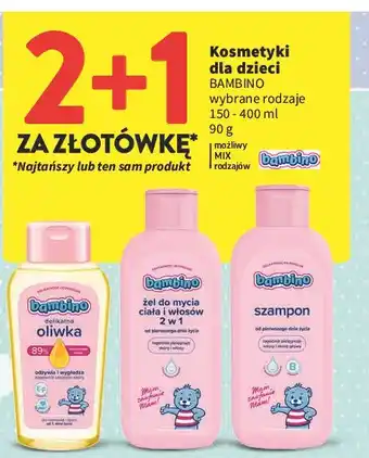 Żel do mycia ciała i włosów 2w1 Bambino