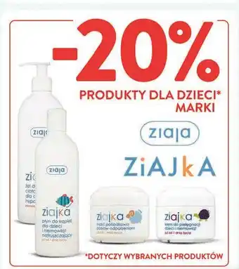 Intermarche Żel do mycia ciała i włosów dla dzieci hypoalergiczny Ziaja Ziajka oferta
