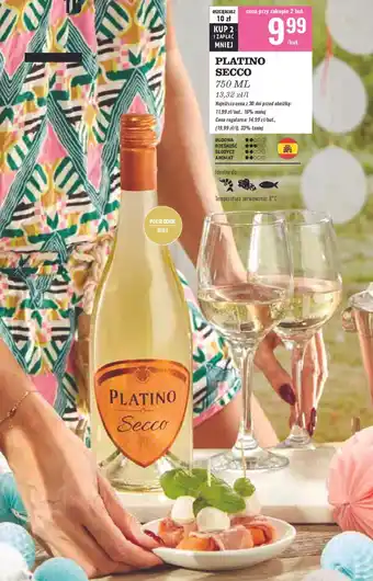Biedronka Wino Platino Secco oferta