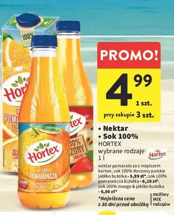 Intermarche Sok pomarańczowy Hortex oferta