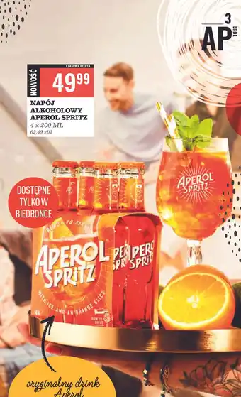 Biedronka Drink Aperol Spritz oferta