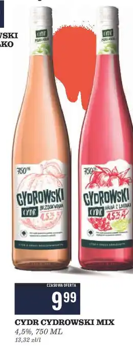 Biedronka Cydr malina z limonką Cydrowski oferta