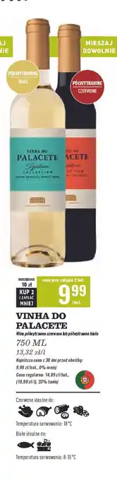 Biedronka Wino Vinha Do Palacete Medium Dry oferta